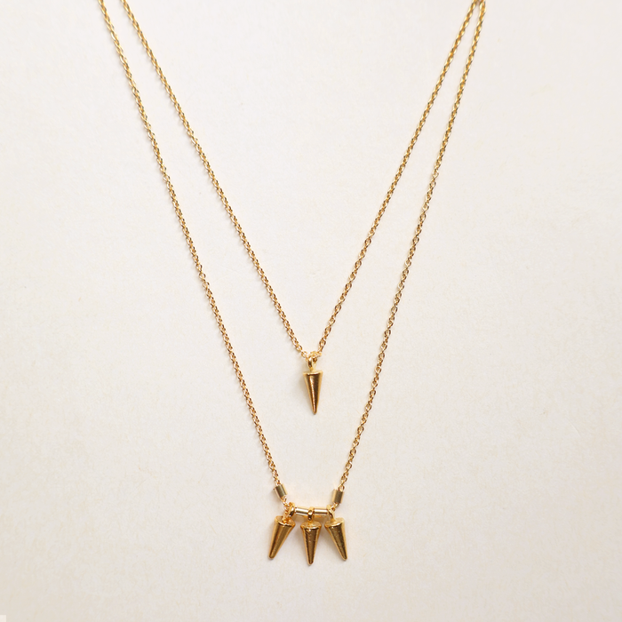 Bellbird Golden Layered Necklace