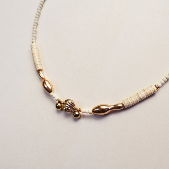 Savannah Cream Necklace