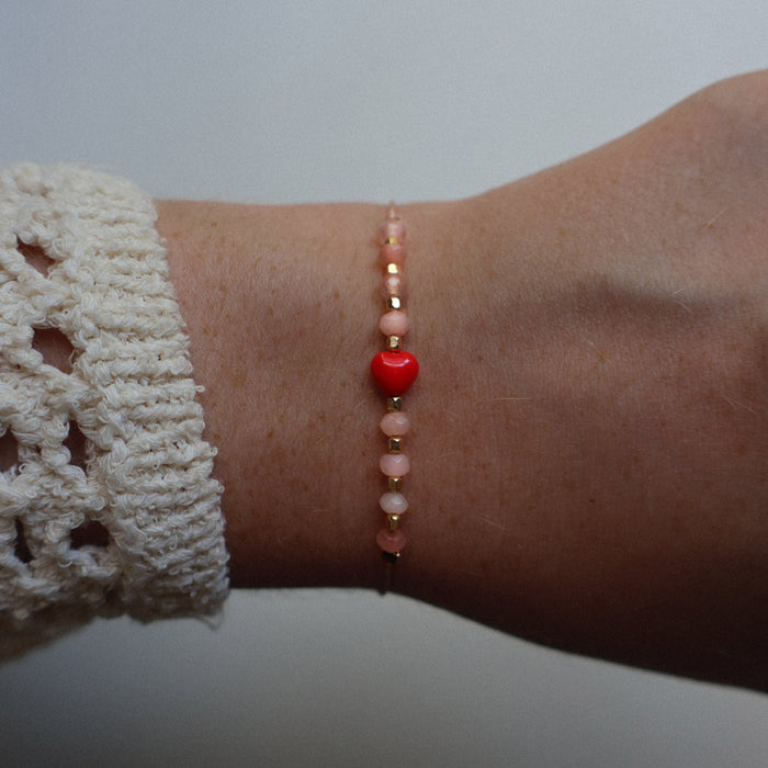 Luminous Heart Bracelet