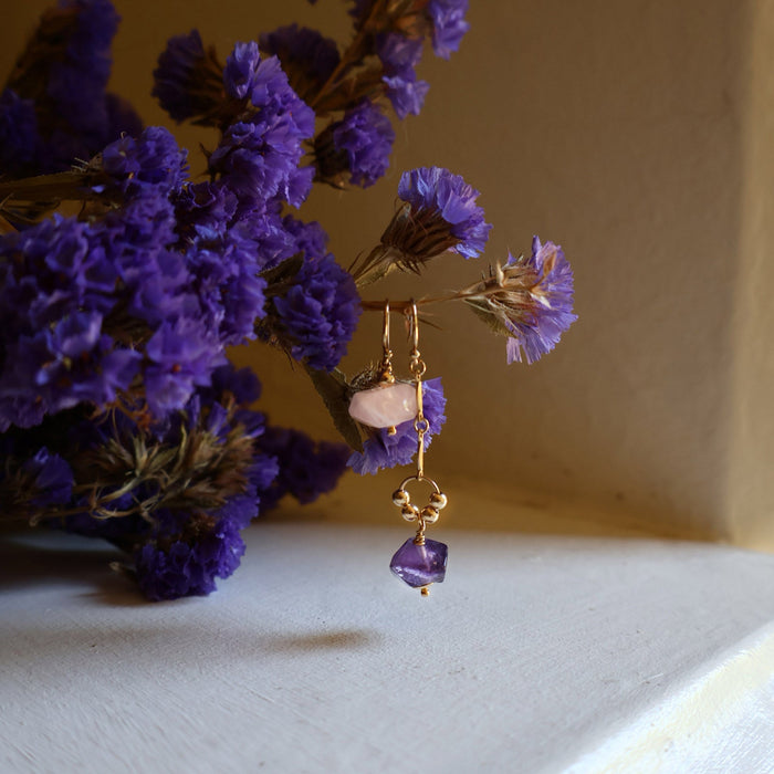 The Blush of Love Earrings