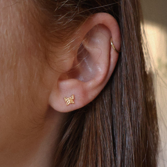 Butterfly Stud Earrings