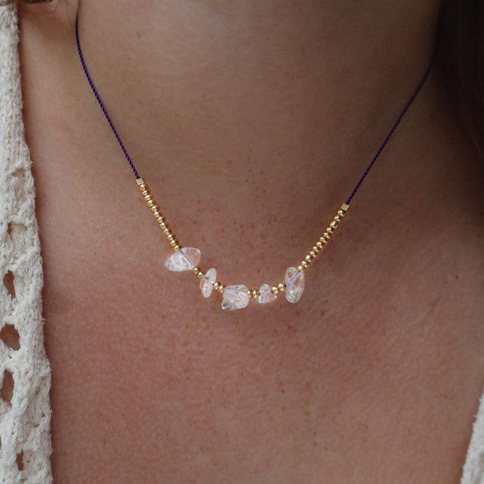 Golden Clarity Necklace