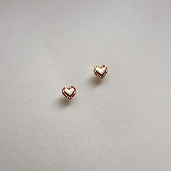 Heart Studs