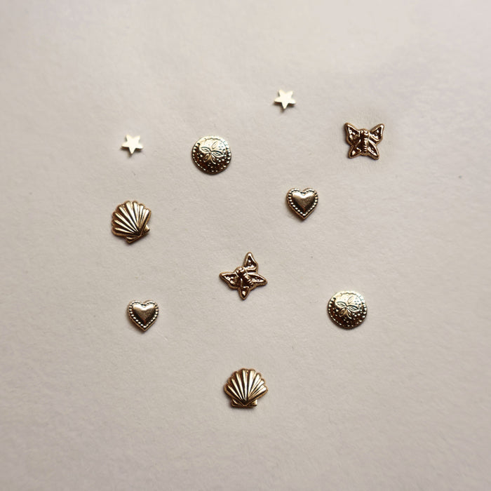 Heart Studs