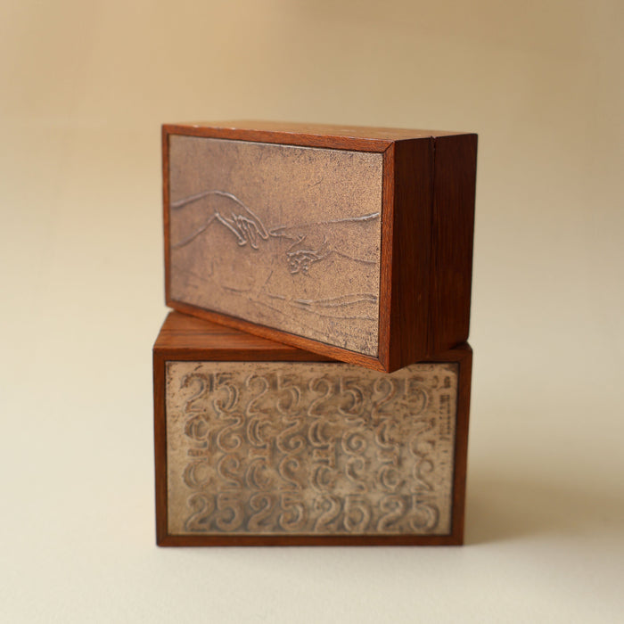 Vintage Timber Trinket Boxes