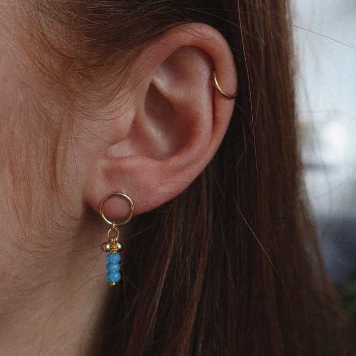 Endora Azure Earrings