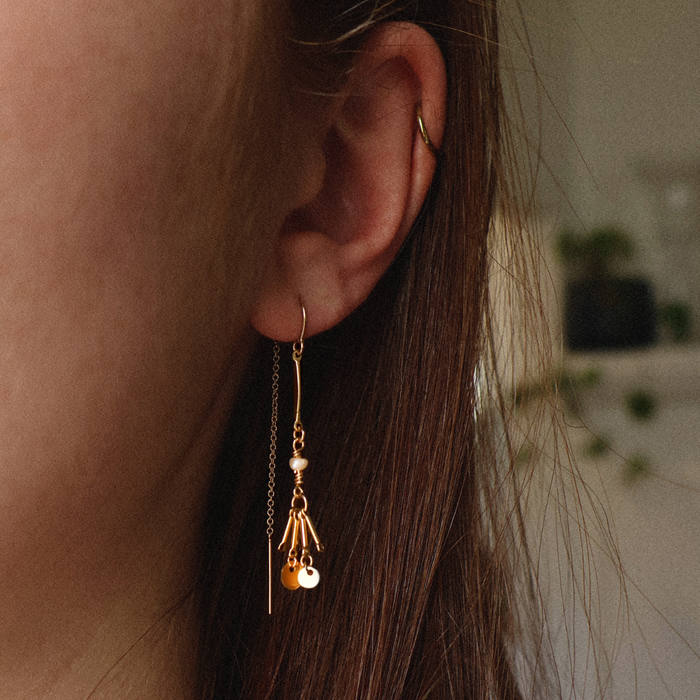 Chiara Thread Earrings