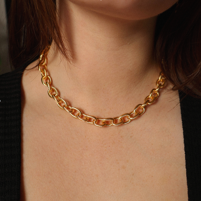 Gilded Chain Necklace