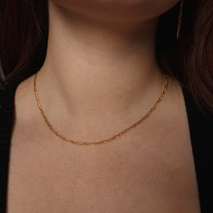 Gilded Figaro Necklace