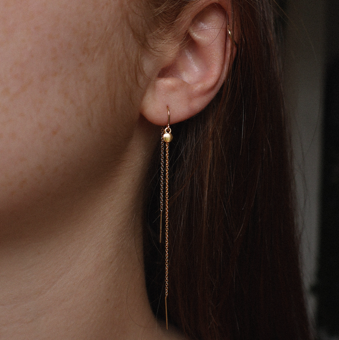 Bellbird Thread Earrings