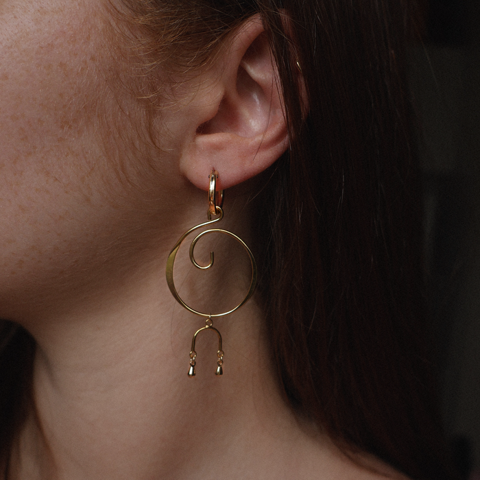 Bellbird Whirl Earrings