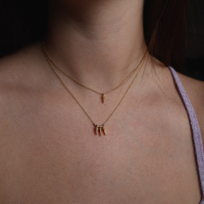 Bellbird Golden Layered Necklace