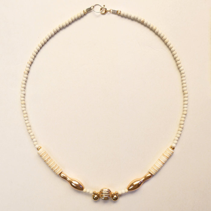 Savannah Cream Necklace